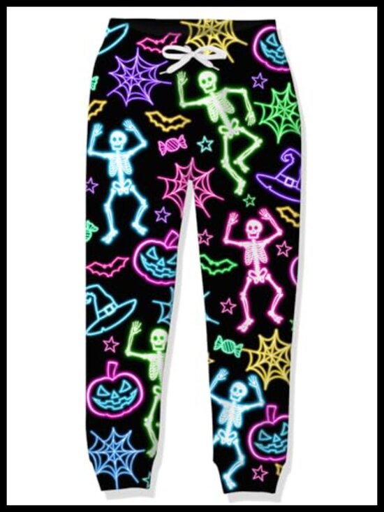 Other - Kids 3D Print Drawstring Jogger Sweatpants Athletic Tapered Pants
